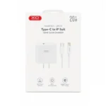 Cargador Tipo-C A Lightnig 20W Blanco XO-L136