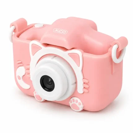 Childrens Fun Camera Dual-lens Rosa Camera XO-XJ01