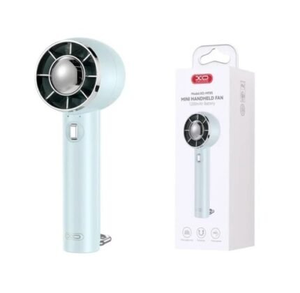 Mini Handheld Fan 1200 mAh Battery 6h XO-MF85 Blue