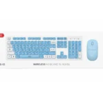 Teclado Y Ratón Inalámbricos 1200dpi Color Azul XO-KB-05