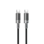Cable Brushed Silicone Type-C a Type-C XO-NB-Q282B Negro
