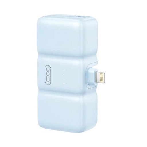 6920680860616 Mini Portable Emergency Charging PowerBank 5000mAh Blue - Imagen 1