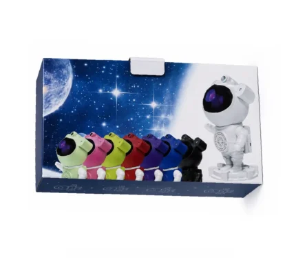 Lampara Astronauta De Colores Con Luces Y Control