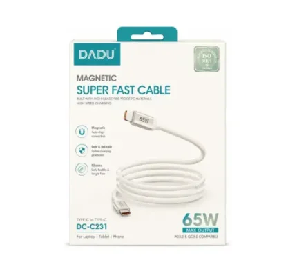 Super Fast Cable Magnetic C To C 65W DC-C231
