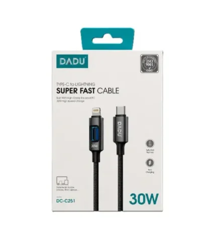 Super Fast Cable Type C To Lightning 30W DC-C251