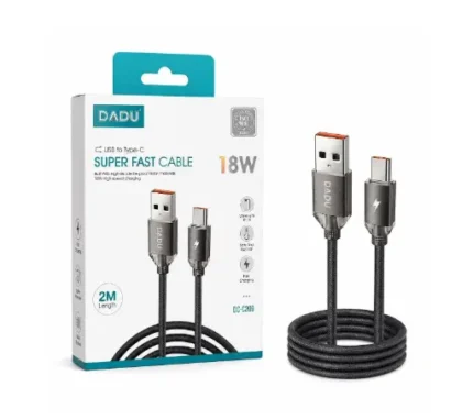 DADU Súper Fast 18W USB-Type C 2M DC-C209