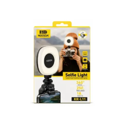 Selfie Ligth Con Rotacion 360 Grados Y 180 Minutos De Bateria L11