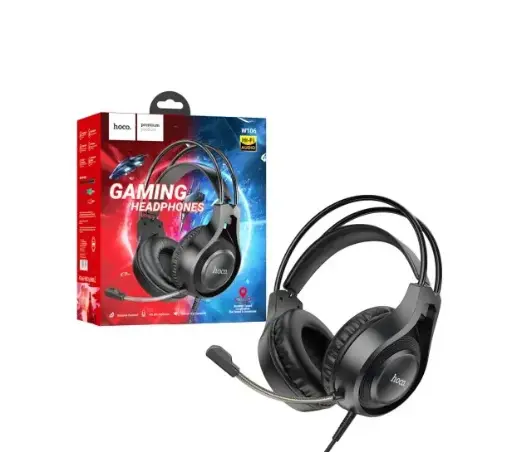 6931474789297 Gaming Headphones Volumen Control HD Microphone W106 - Imagen 1