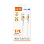 Cable Carga Rapida USB-A A Tipo-C 2M 30W LS832 S6