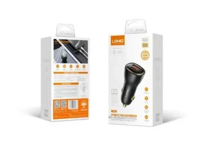 Cargador De Coche Súper Rápido PD QC 60W C103