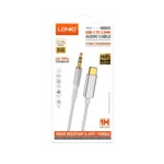 Adaptador Tipo-C A 3.5MM 1M Gris LS-Y91C