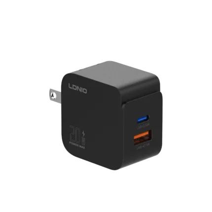 Cargador súper rápido USB-C/A de 20W Q1