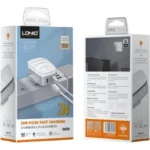 Cargador Carga Rápida Con Lámpara Led Usb 18W 20W USB-A TIPO C A2425C