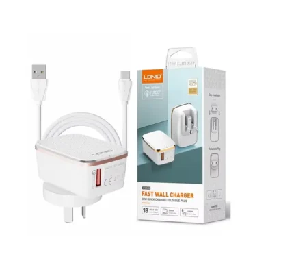 Cargador súper Rápido QC4.0 de 45W Con doble puerto USB A2526C