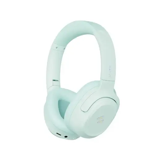 6939119047276 Life NC02H Active Noise Cancelling Bluetooh Headphone Green - Imagen 1