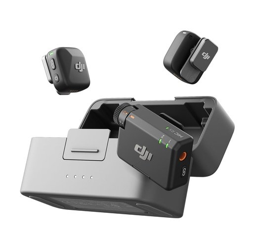 6941565991454 DJI Mic Mini 2 TX + 1 RX + Charging Case Wireless Lavalier - Imagen 1