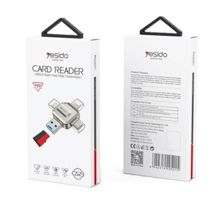 Yesido Card Reader 4 in 1 USB 3.0 Super Fast Data GS22