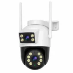 Jortan Camara Dual 360 Grados  IP66 Blanca JT-8695