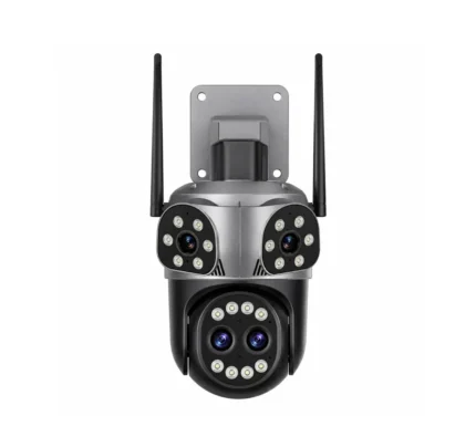 Jortan WiFi 6MP 4 Lentes Con zoom Rotación De 360 Grados JT-8856