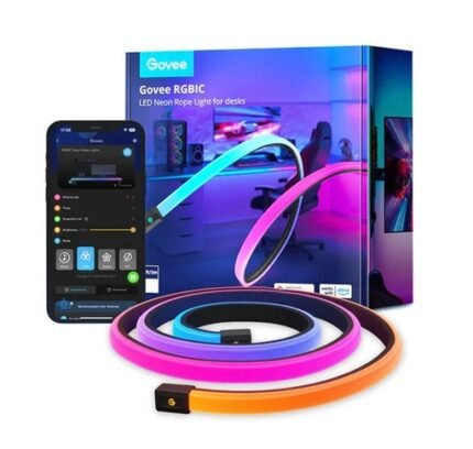 Govee RGBIC LED Neon Rope Light for Desks H61C31D1