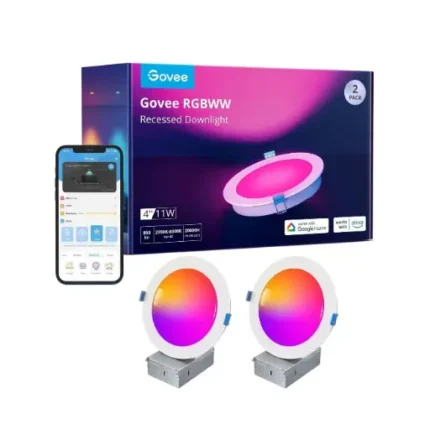 Luces Empotrables Govee Led Recessed Lights 4 Pulgadas