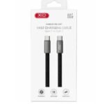 Cable De Carga Rápida 60W TIPO C A C NEGRO 1M