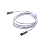 Cable Carga Rapida De 60W 1M Blanco Threekey TK-NB07