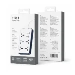 Wiwu Power Strip 20W 11 In 1 S006 Blanco