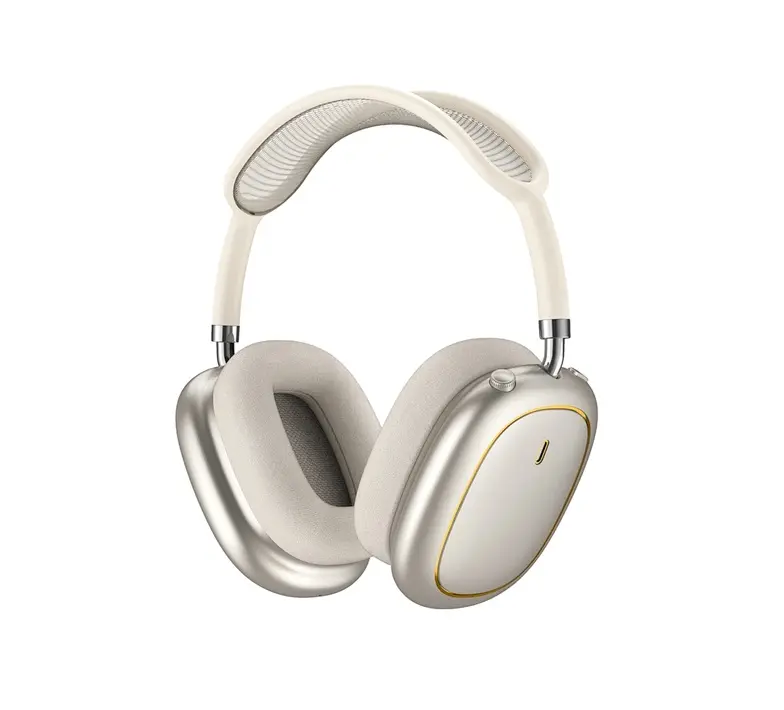 6977703659702 Auriculares Inalámbricos Wiwu Airbuds Max ANC TD-18 Dorados - Image 1