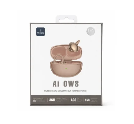 Wiwu Opendbuds Wearable Stereo Ai306 Dorado