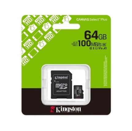 Kingston Micro SD 64GB V10 Canvas Select Plus