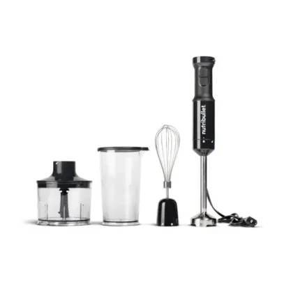 Nutribullet Licuadora de inmersión Deluxe Negro