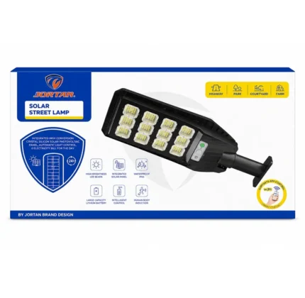 Jortan Lampara Solar De 400W Con Control 7892025121548