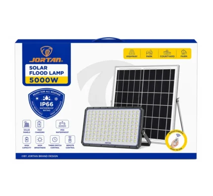 Jortan Lamapara Con Panel Solar De 5000W IP66 JT-935000