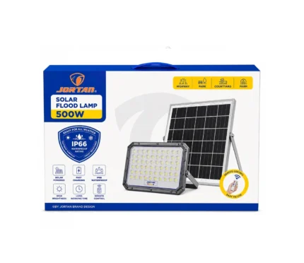 Jortan Lampara Con Panel Solar De 500W IP66 JT-93500ñ