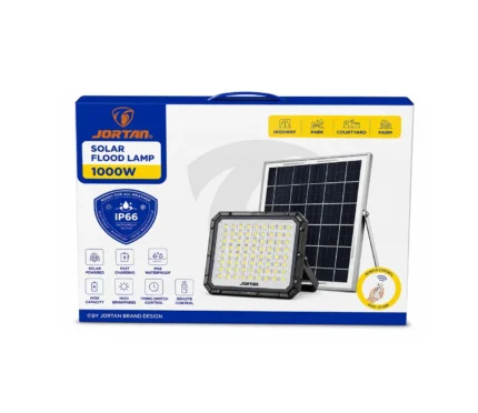 Jortan Lampara Con Panel Solar De 1000W IP66 JT-93100