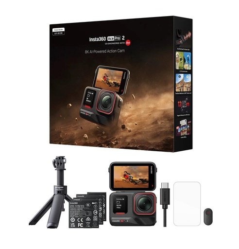 842126110801 Insta360 Ace Pro 2 8K Creator Bundle 8K AI-Powered Action - Imagen 1