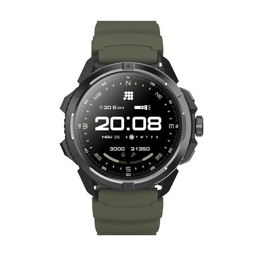 850071934359 Terra Military Green SmartWatch GPS Vita Ai CT-TERRA3 - Imagen 1