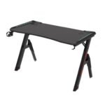 Mesa Y Gaming Desk H2 Black 1400 x 600 x 730mm Negro