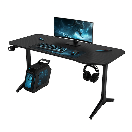 ACCNON-S1-Y Mesa Gaming S1-Y 1400*600*730MM Black - Imagen 1