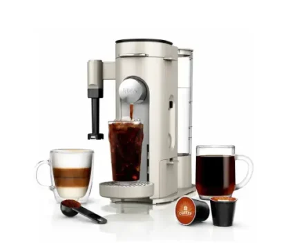 Cafetera Ninja Pods & Grounds Specialty De 1 Taza Espumador Integrado 1500W PB051ST