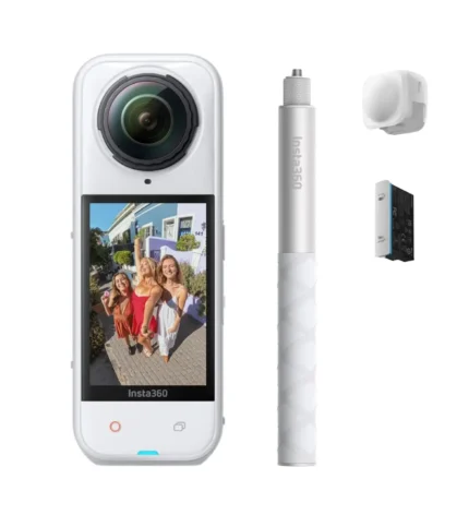 Insta360 X5 Starter Bundle Blanco Satinado Cámara de acción