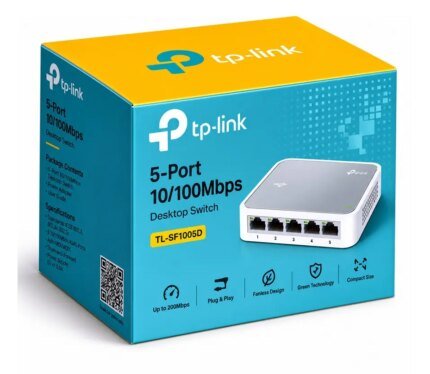 TP-Link TL-SF1005D Switch 5 Puertos 10/100 Mbps