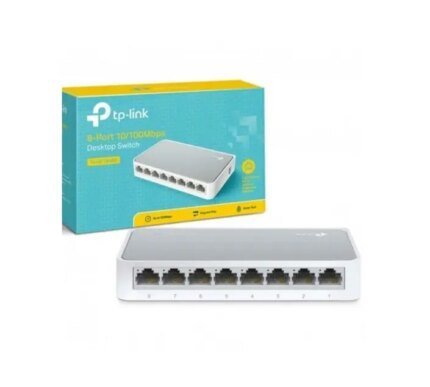 Switch De Escritorio De 8 Puertos 10/100 Mbps